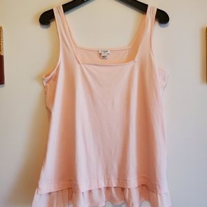 J. CREW Tank Top (Size Small) Light Peach Color